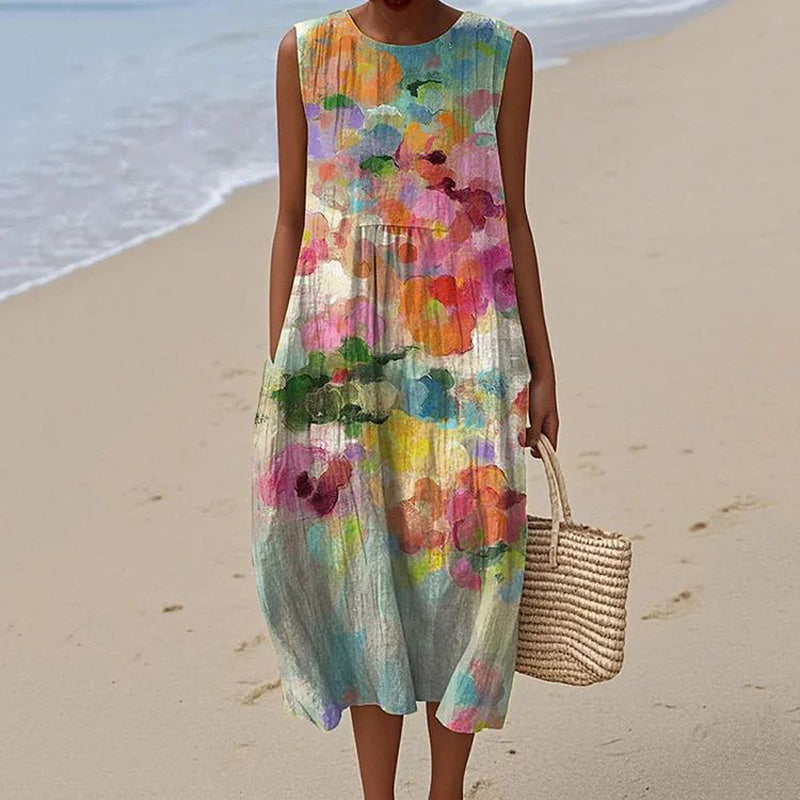 Vina - Vestido Vintage Colorido