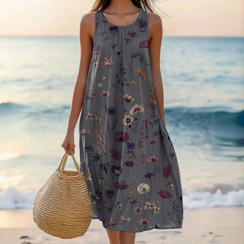 Yana - Vestido Floral Vintage