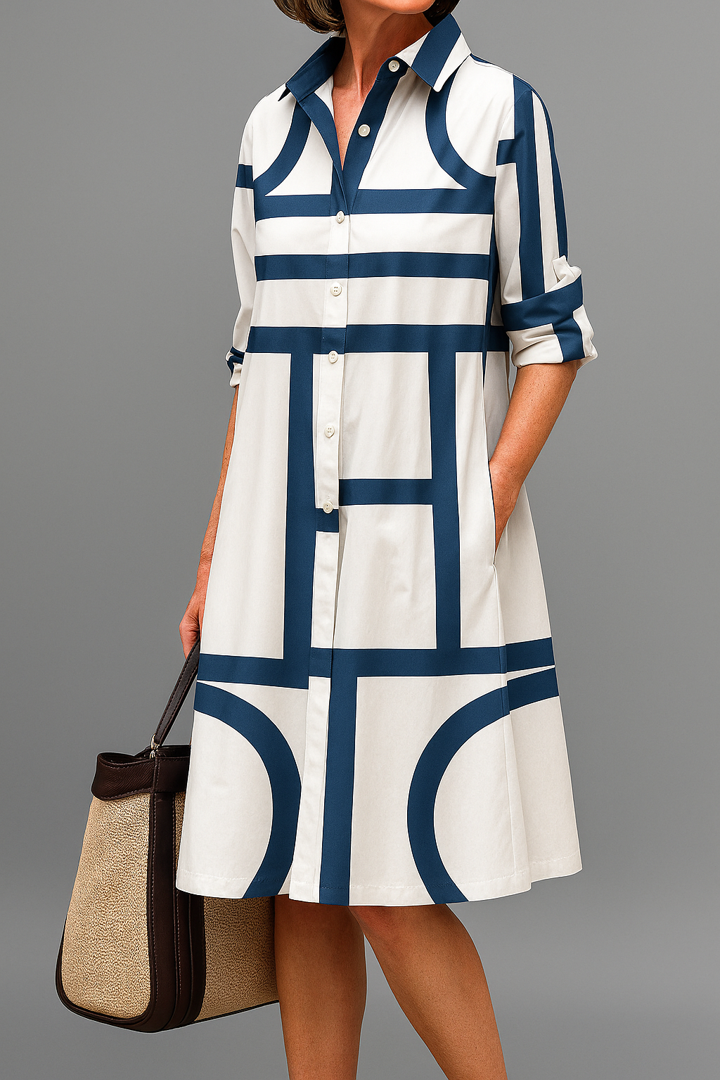 Catalina - Vestido Midi Elegante