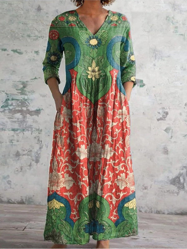 Kenna - Vestido Vintage Floral