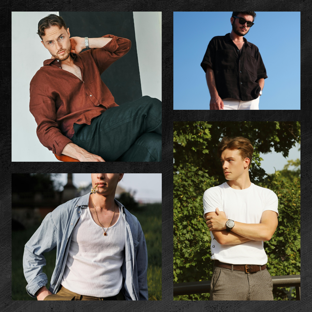 Camisas & blusas masculinas