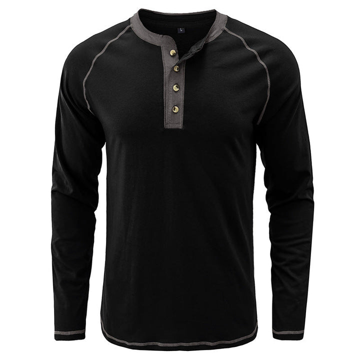 Camisa de manga comprida em algodão macio