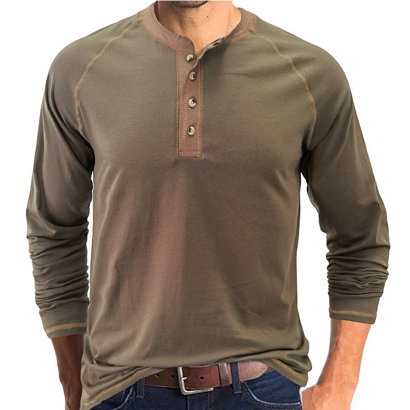 Camisa de manga comprida em algodão macio
