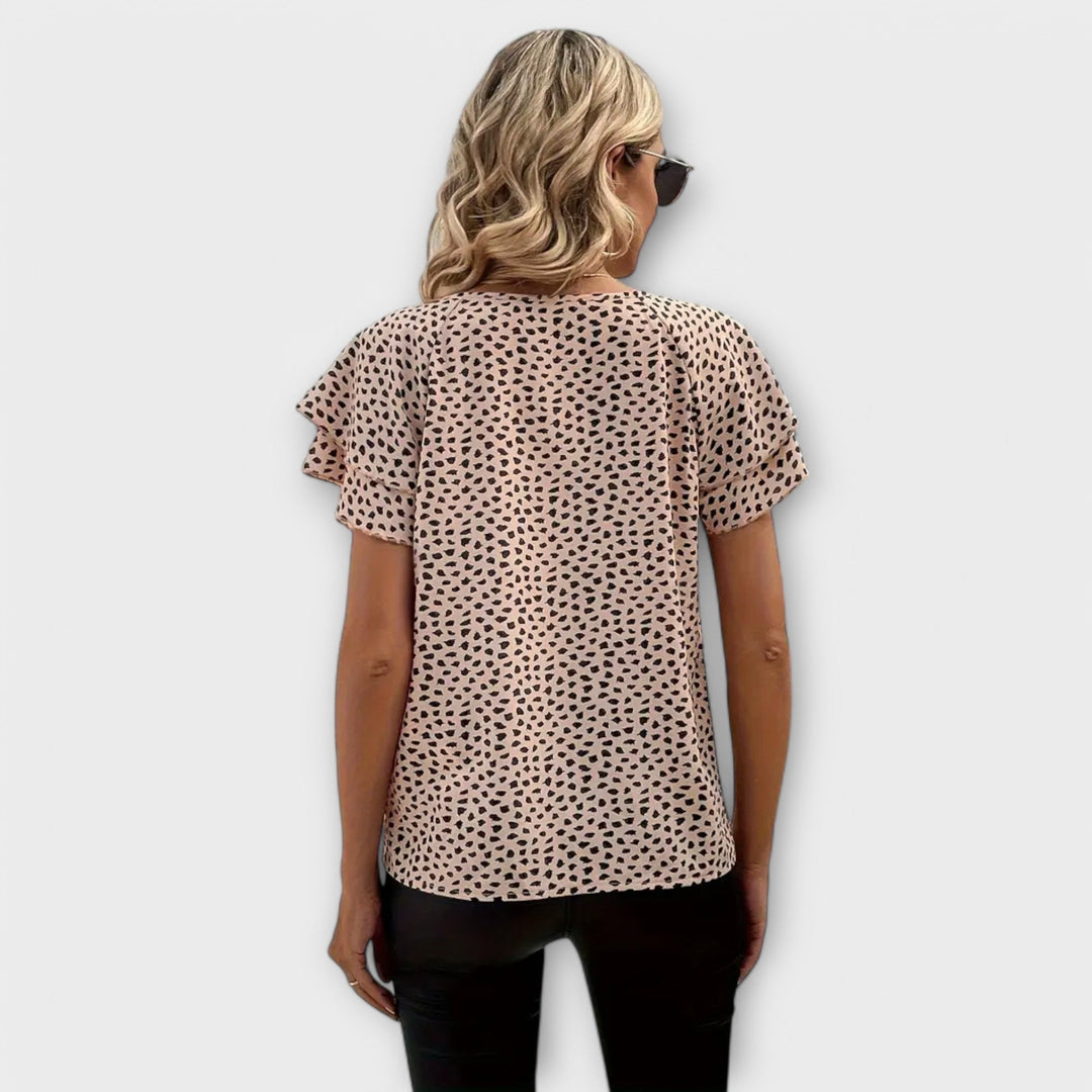 Elsa - Blusa de Padrao Elegante