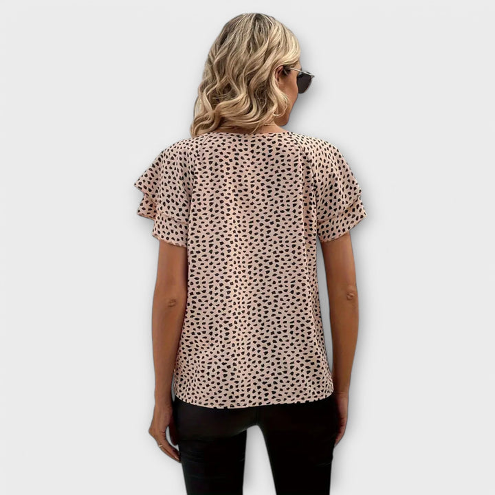 Elsa - Blusa de Padrao Elegante