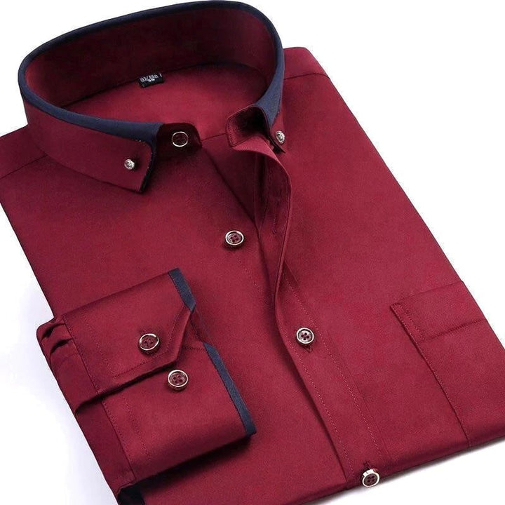Morris - Camisa clássica de manga comprida