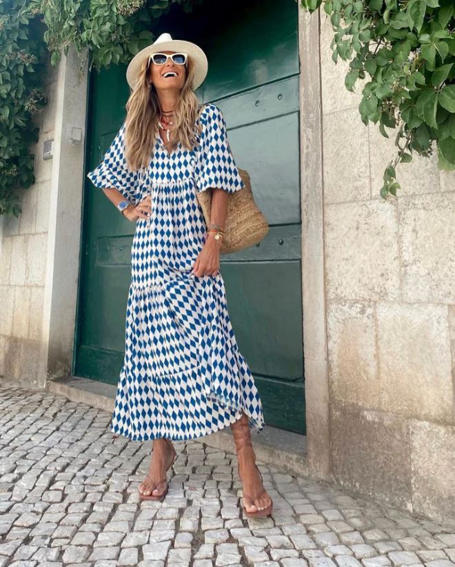 Susie - Vestido longo boémio