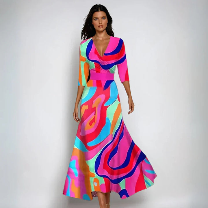 Donna - Vestido floral com estilo