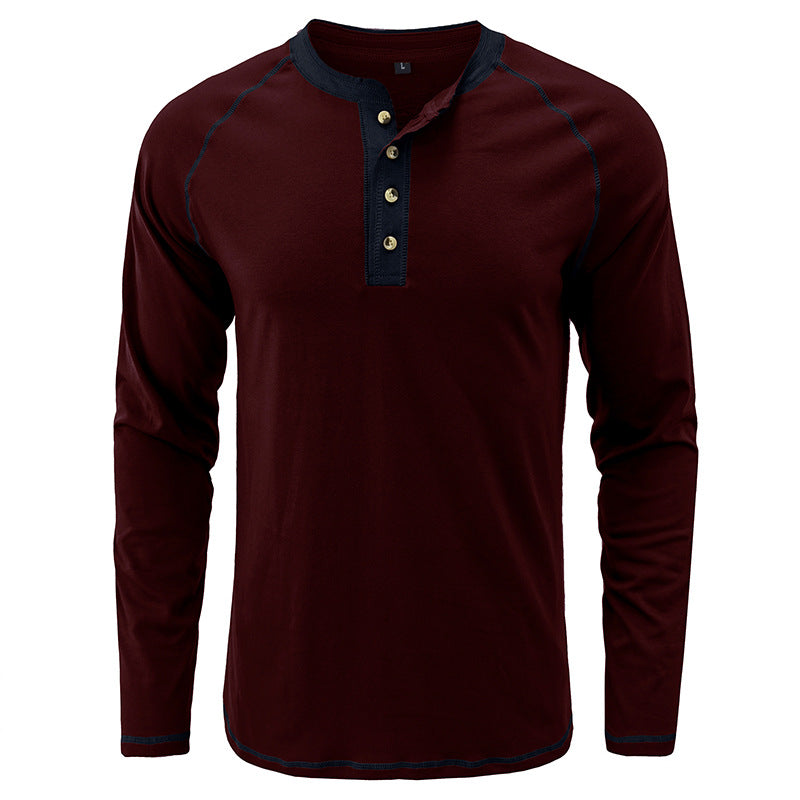 Camisa de manga comprida em algodão macio