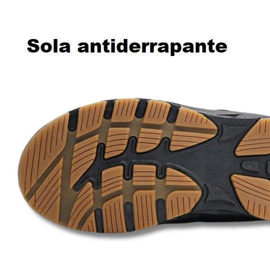 Jalo Pro - Botas de neve antiderrapantes e impermeáveis com forro em pele sintética