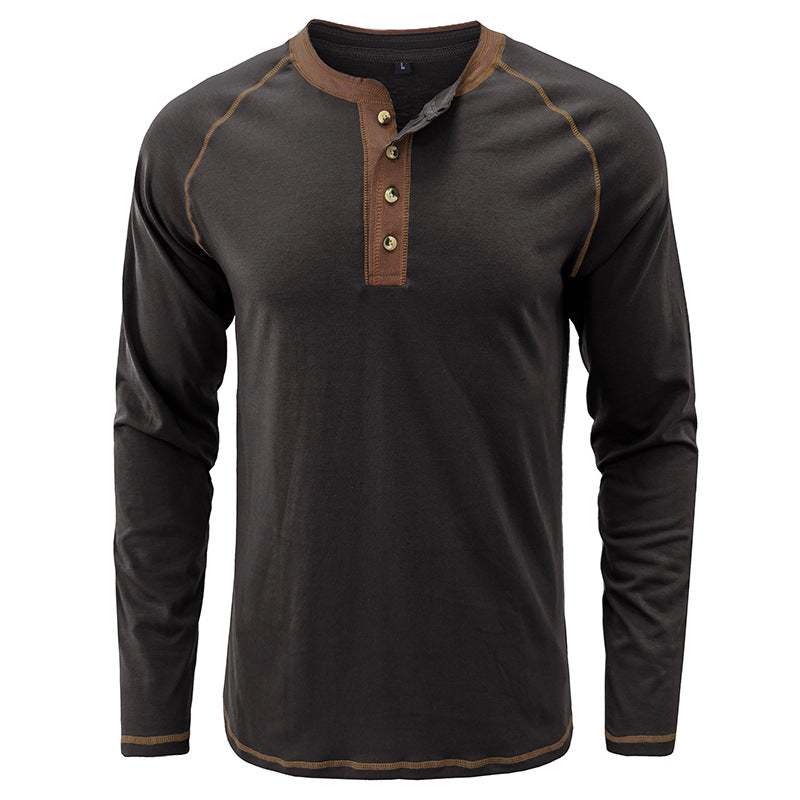 Camisa de manga comprida em algodão macio