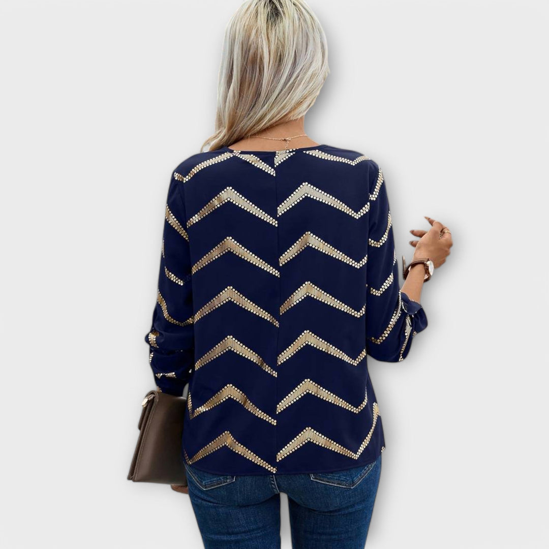 Ema - Blusa de elegância intemporal