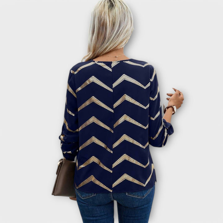 Ema - Blusa de elegância intemporal