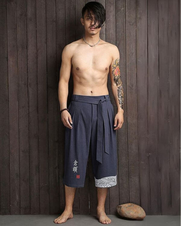 Taro - Calças à medida com conforto japonês Preto