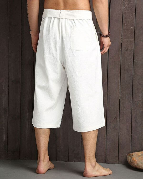 Taro - Calças à medida com conforto japonês Branco