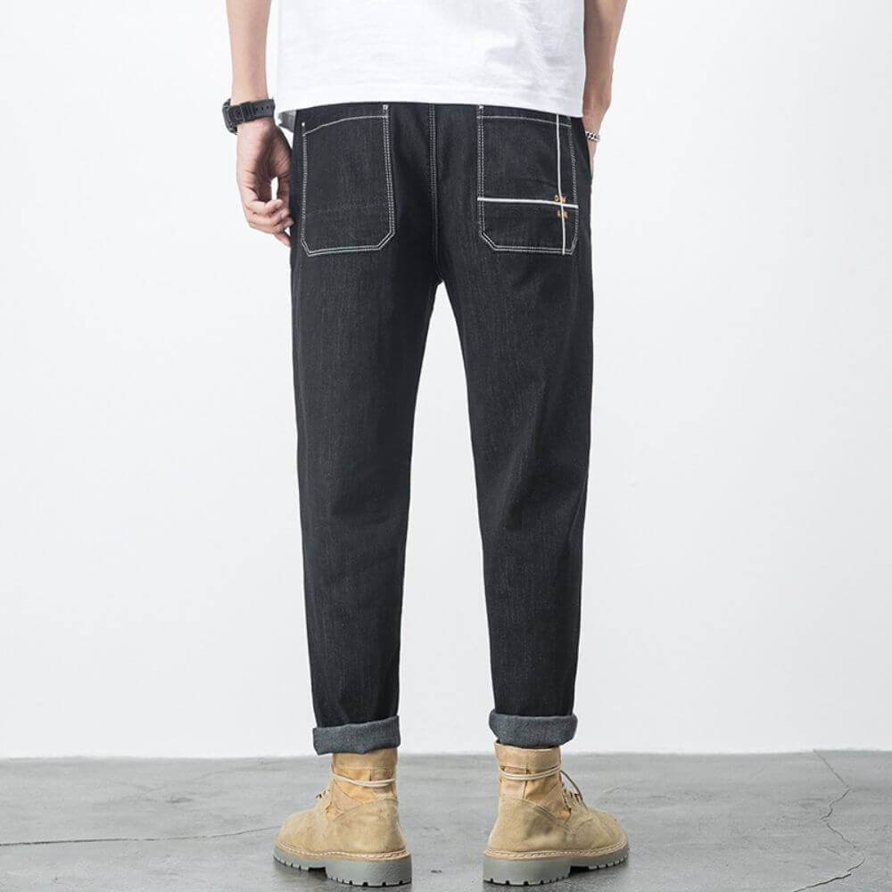 Ikki - Calças de ganga Comfort Preto