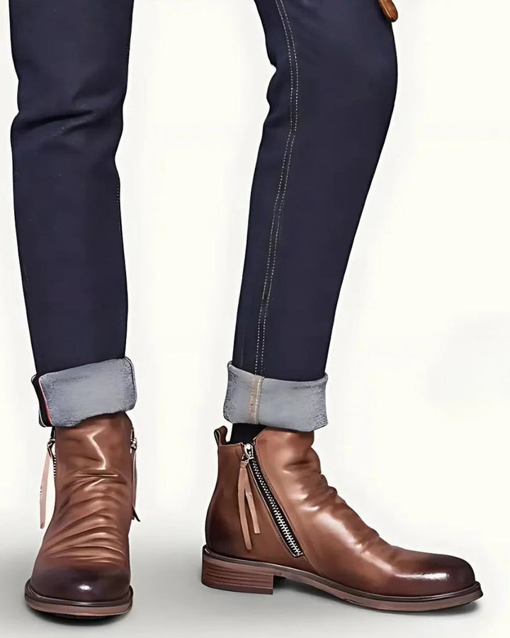 Gabriel - Botas de couro para homens