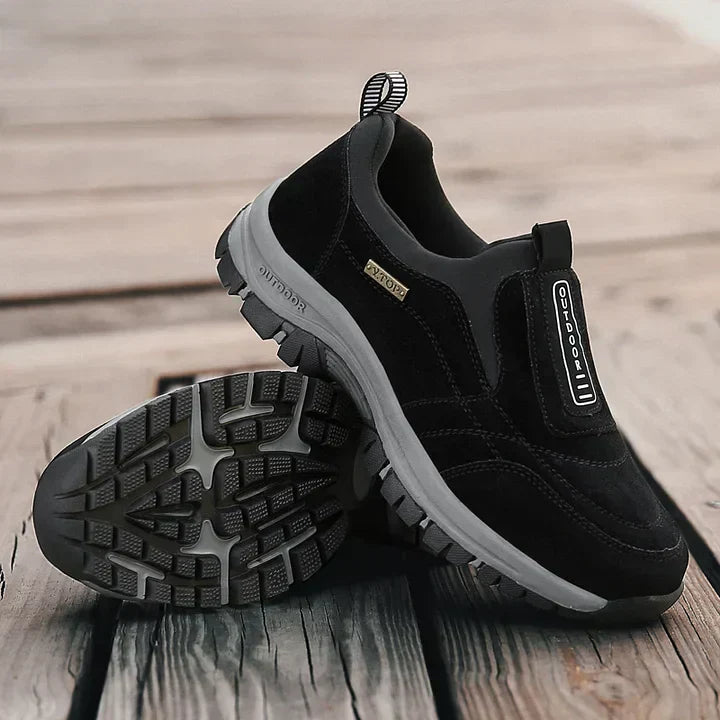 Salmon - Sapatos ortopédicos de caminhada respiráveis e confortáveis