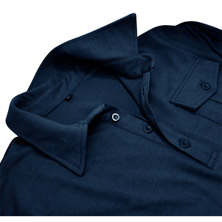 Jeff - Camisa casual com bolsos