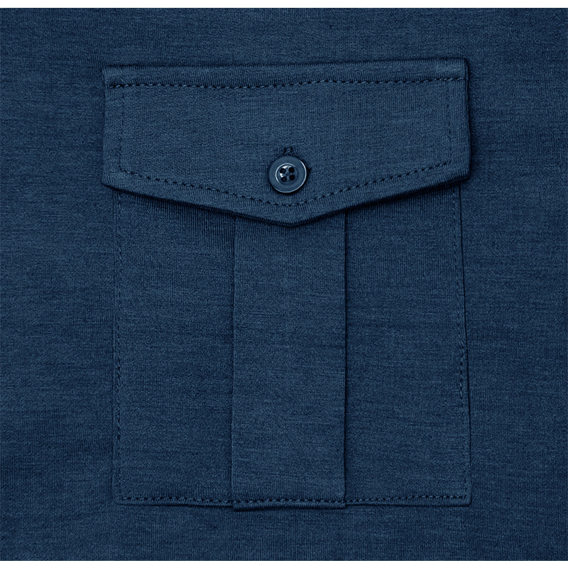 Jeff - Camisa casual com bolsos