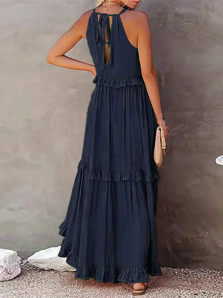 Madeline - Vestido Elegante com Folhos
