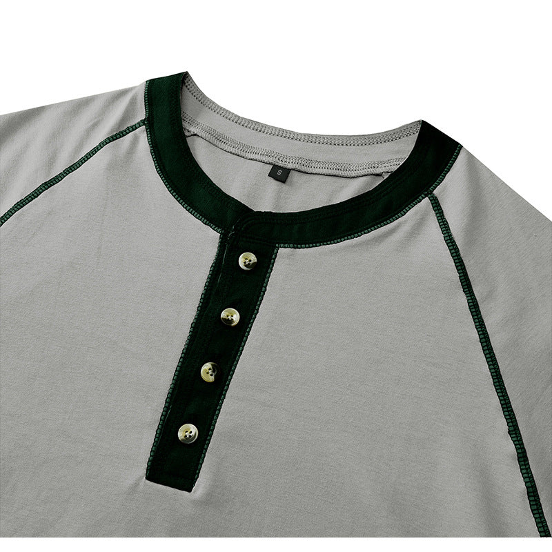 Camisa de manga curta em algodão macio em tamanho grande