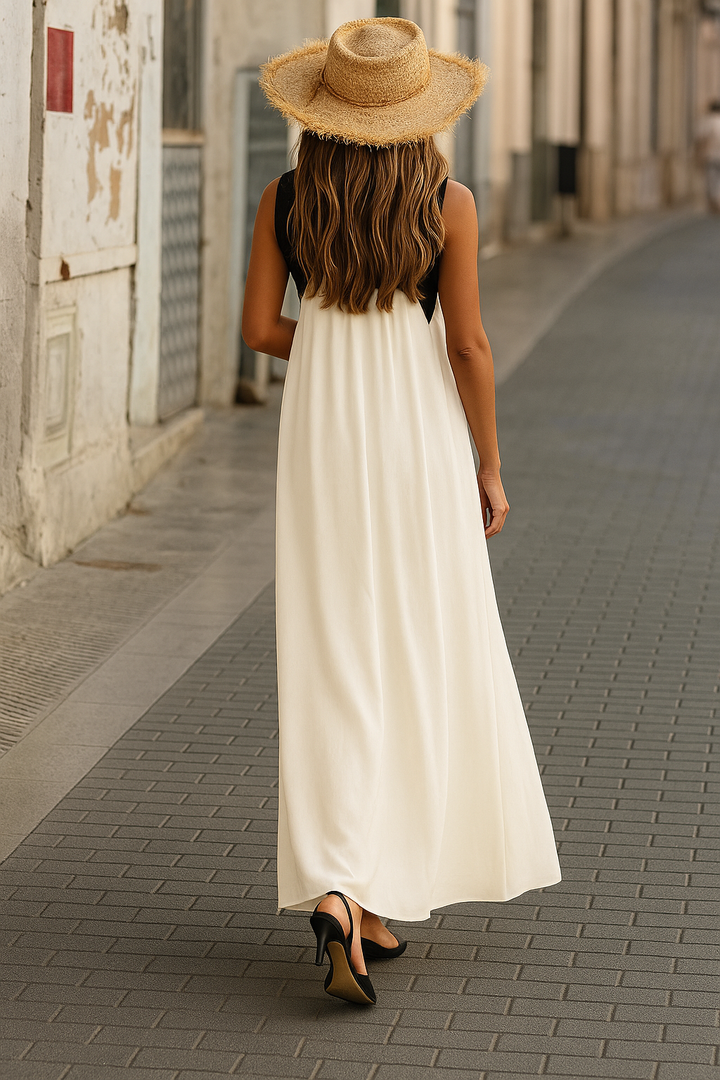 Thea - Vestido Elegante com Decote Transpassado