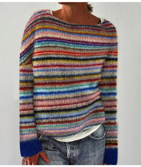 Agnes - Camisola de Outono Retro