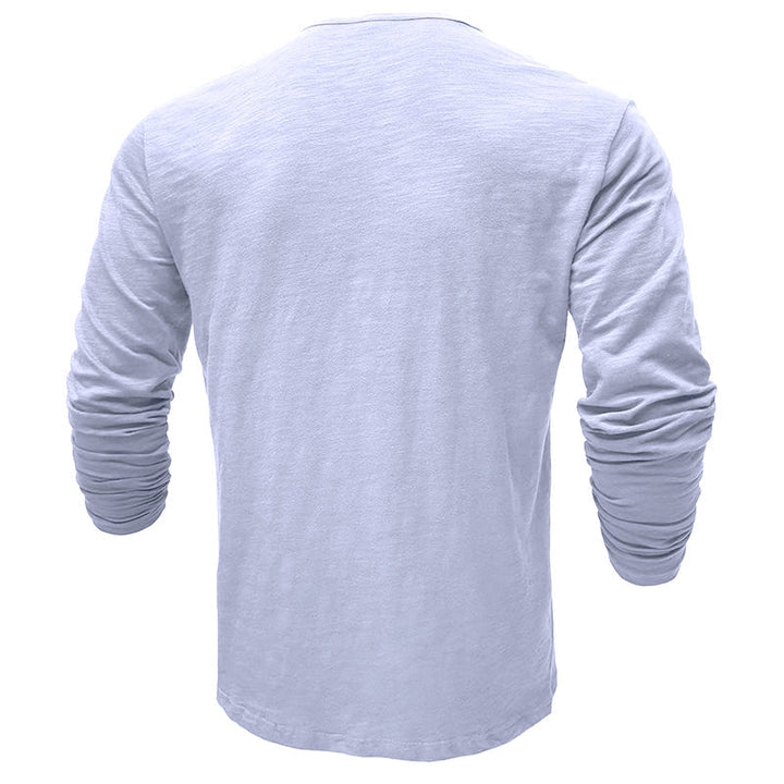 Henley - Camisa de manga comprida