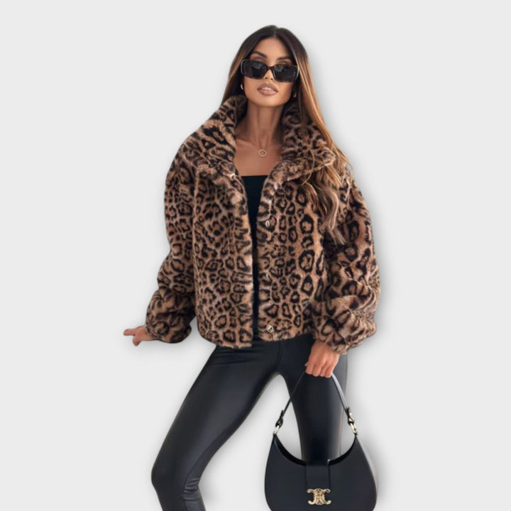 Leonor - Casaco de Leopardo