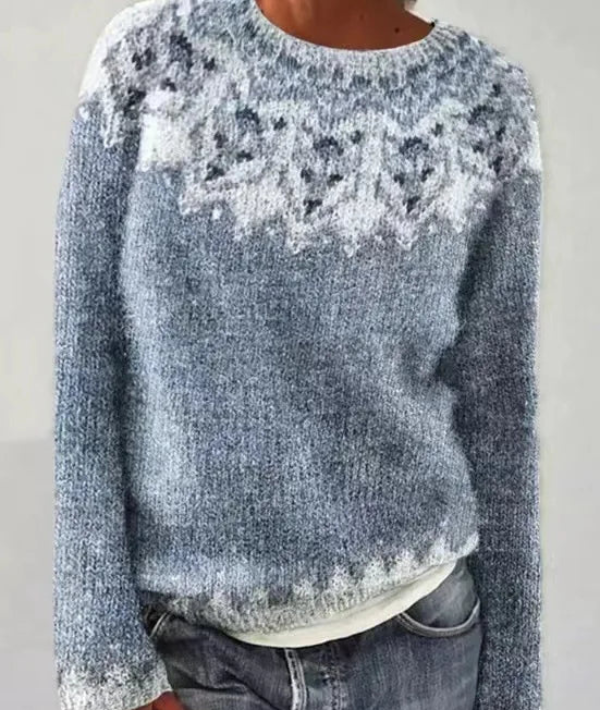 Agnes - Camisola de Outono Retro