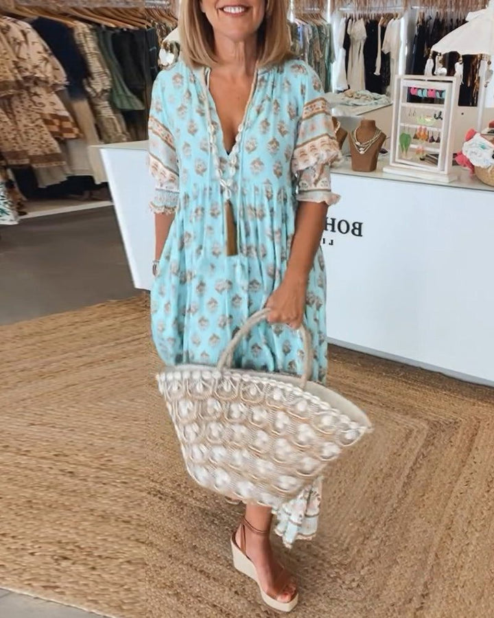 Hailey - Vestido com decote em V elegante