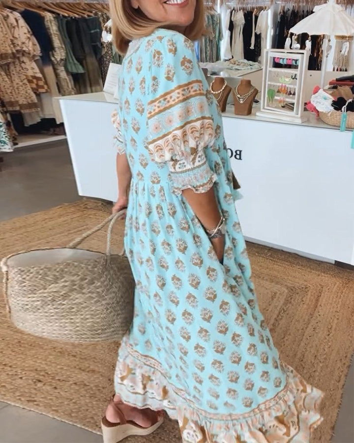 Hailey - Vestido com decote em V elegante