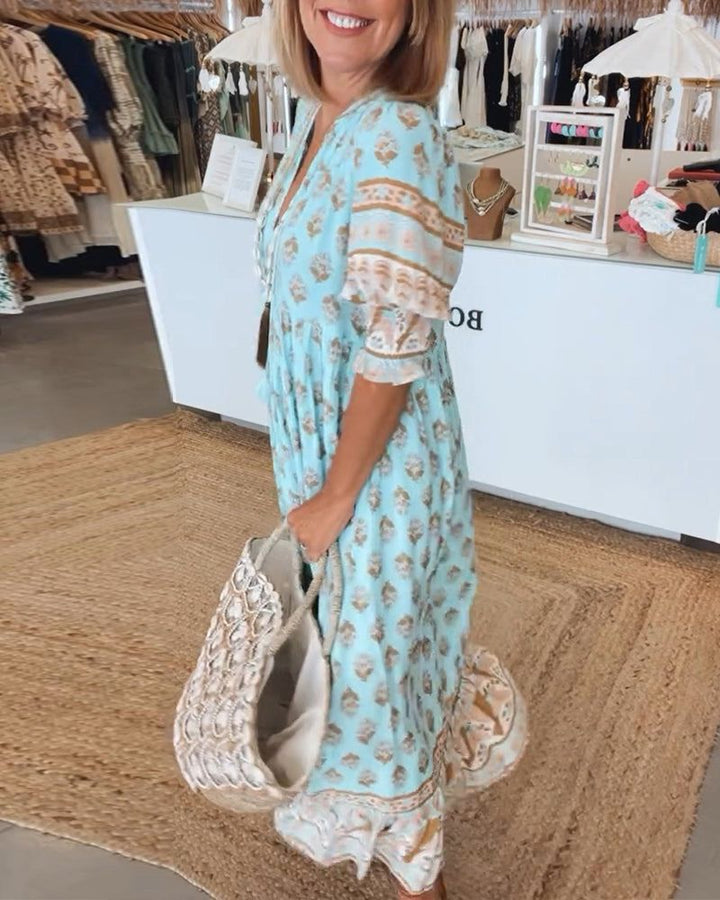 Hailey - Vestido com decote em V elegante