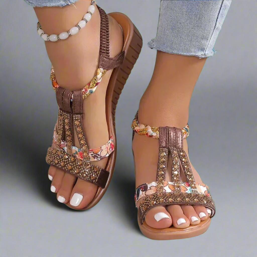 Bernatrudis | Sandálias Boho Elegantes para o Verão