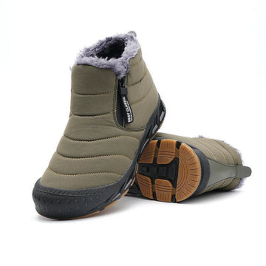 Jalo Pro - Botas de neve antiderrapantes e impermeáveis com forro em pele sintética