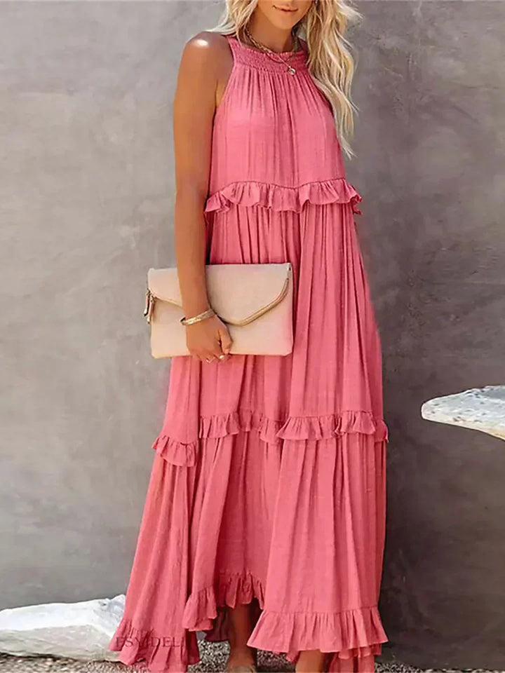 Madeline - Vestido Elegante com Folhos