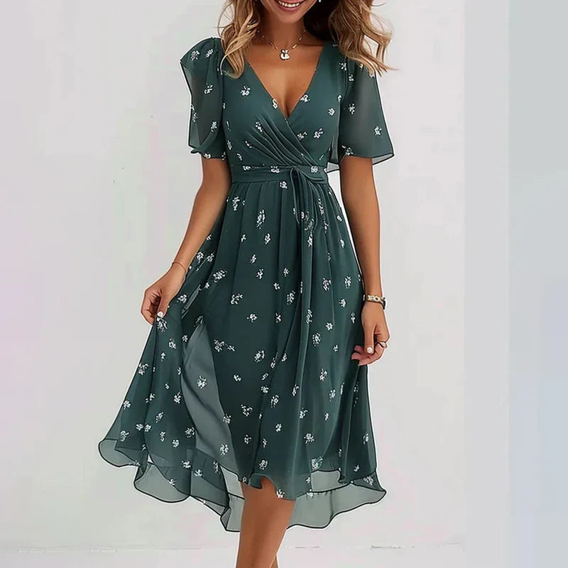 Krissie – Vestido Floral Leve
