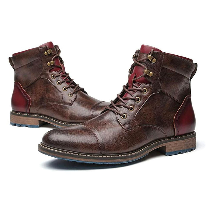 Leo - Botas Oxford de couro premium feitas à mão