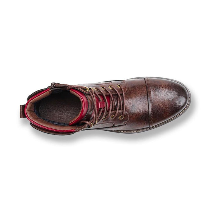 Leo - Botas Oxford de couro premium feitas à mão