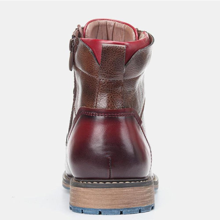 Leo - Botas Oxford de couro premium feitas à mão