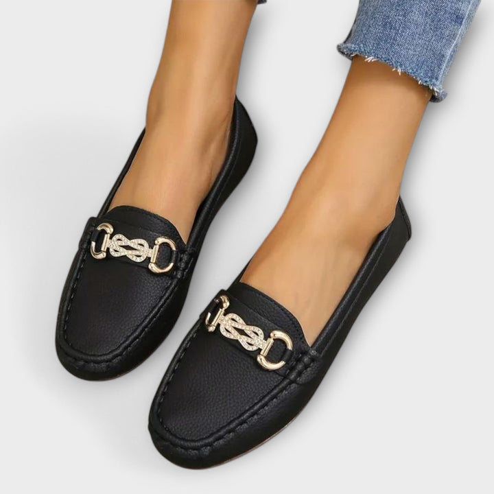 Cristina - Mocassins de pele