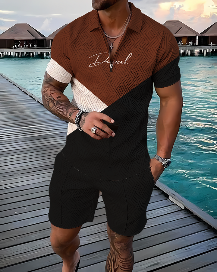 Camisola pólo e calções Vanguard Co-Ord