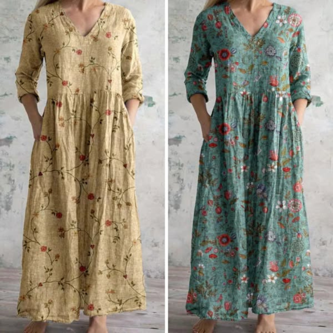Carmina - Vestido floral elegante