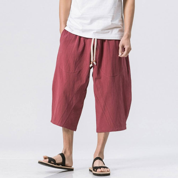 Mai - Calções confortáveis Vermelho