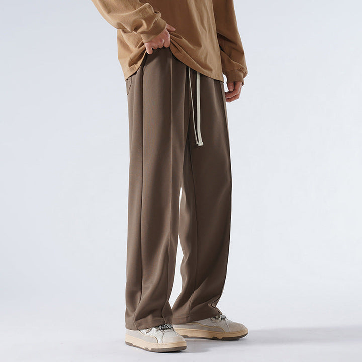 Akari - Calças de conforto japonesas Castanho