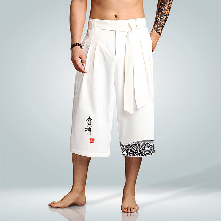 Taro - Calças à medida com conforto japonês Branco