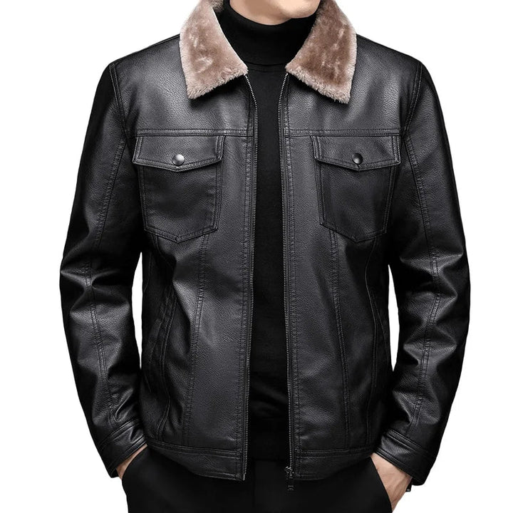 Blake - Jaqueta de couro vintage