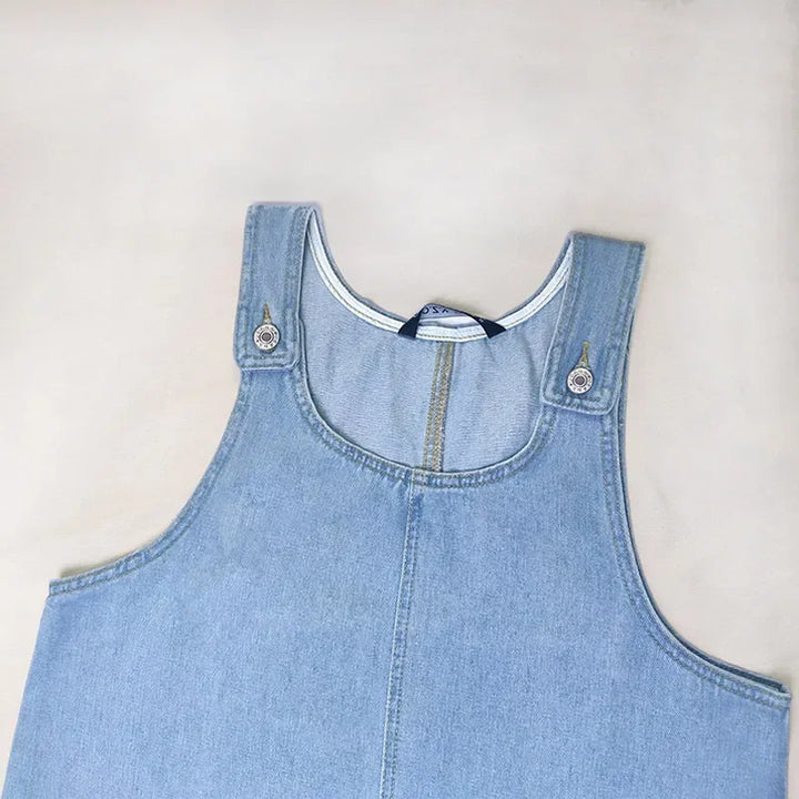 Mandy - Vestido Vaquero Práctico y Ligero