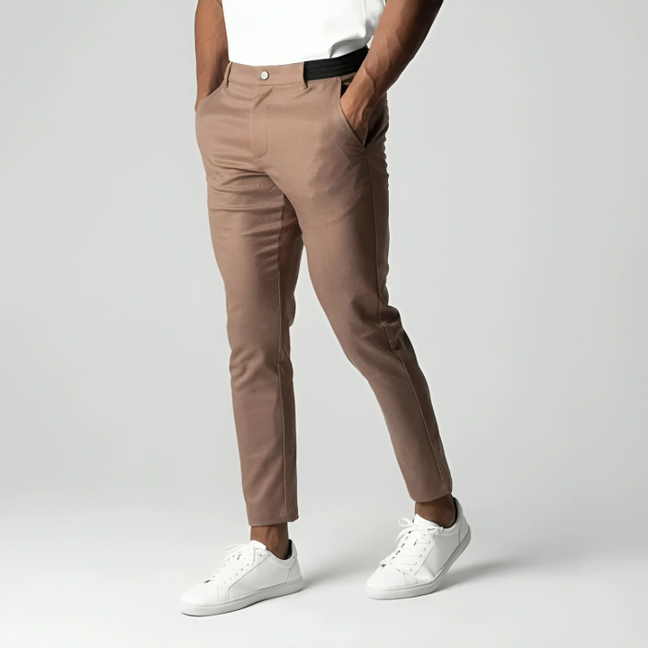 Alvin - Calça chino elástica